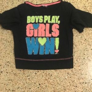 Size 8 and a girl’s winter sweater